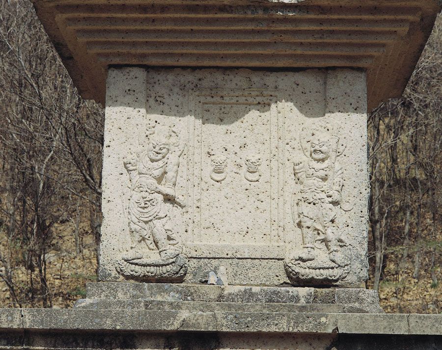 경주 장항리 서 오층석탑