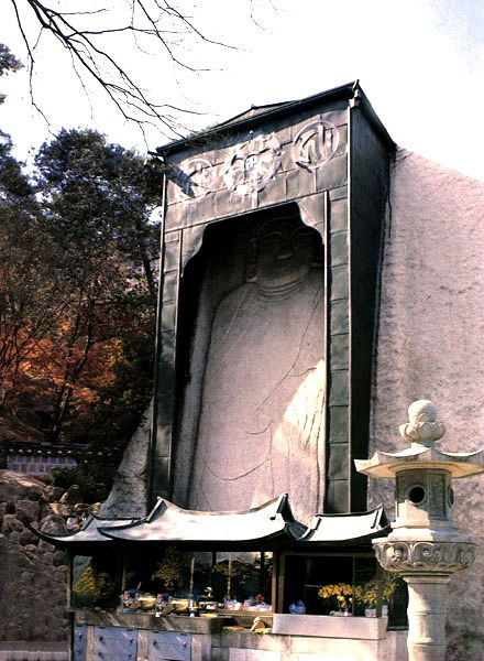 도선사 마애불입상