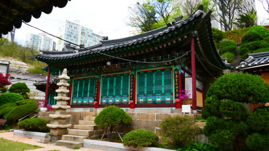 옥수동 미타사 극락전과 독성전